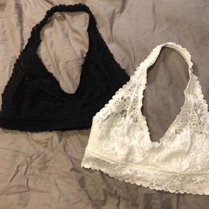 Aerie Lace Bralettes Bundle (L - D)